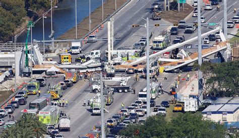 bridge collapse in miami florida